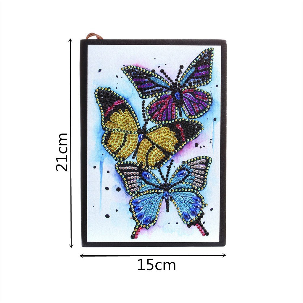 Diamond painting notebook | butterfly