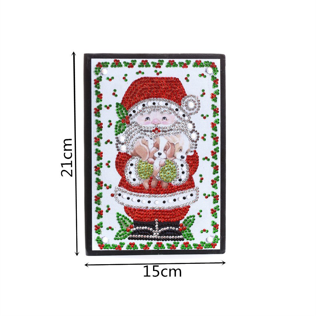 Diamond painting notebook | Santa Claus A