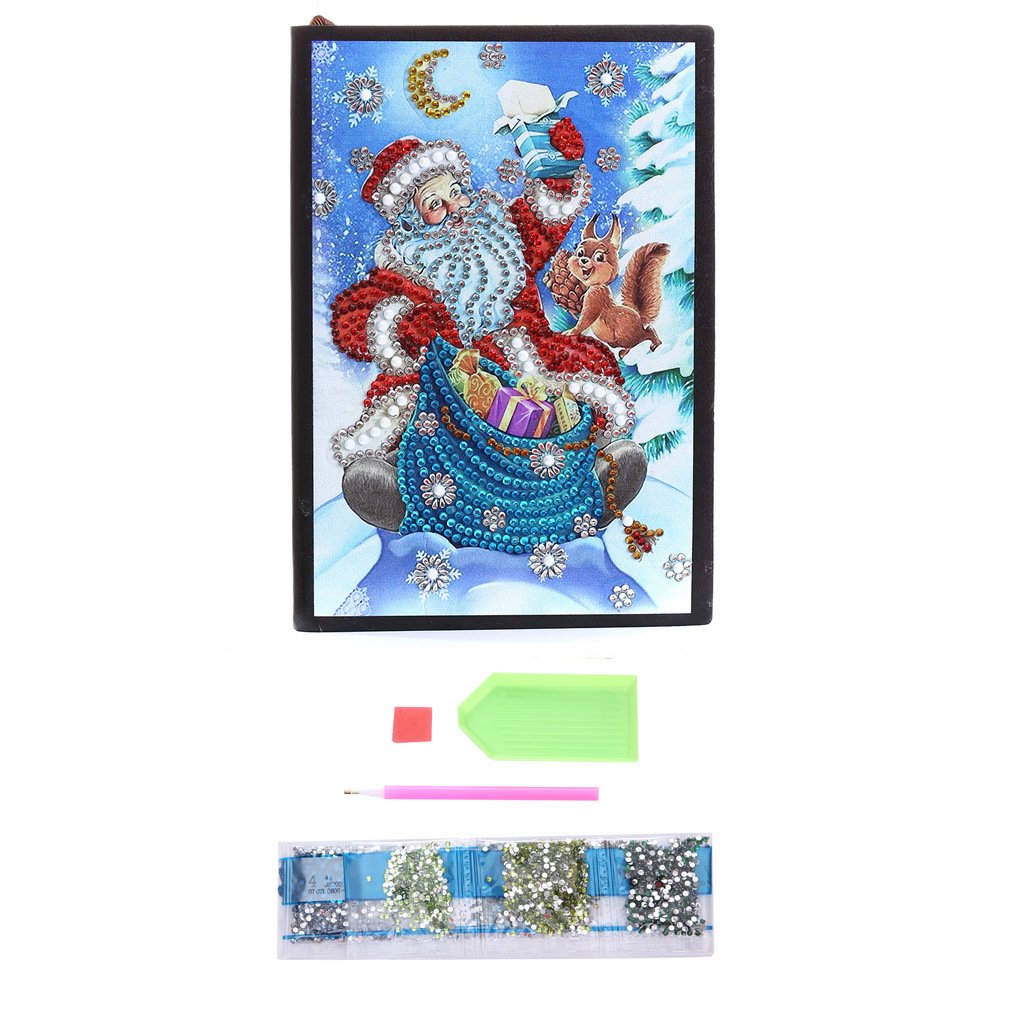 Diamond painting notebook | Santa Claus B