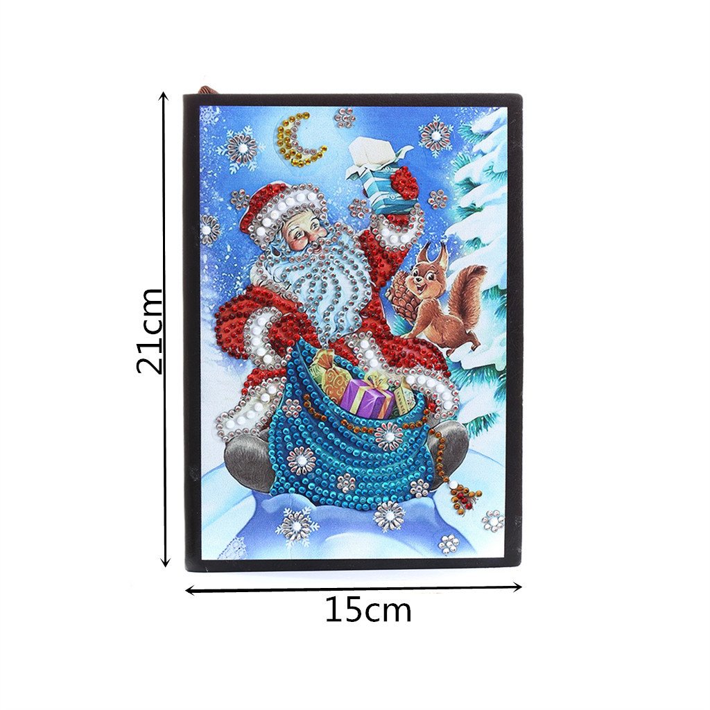 Diamond painting notebook | Santa Claus B