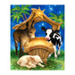 5D Diy Diamond Painting Kit Full Round Beads Cow