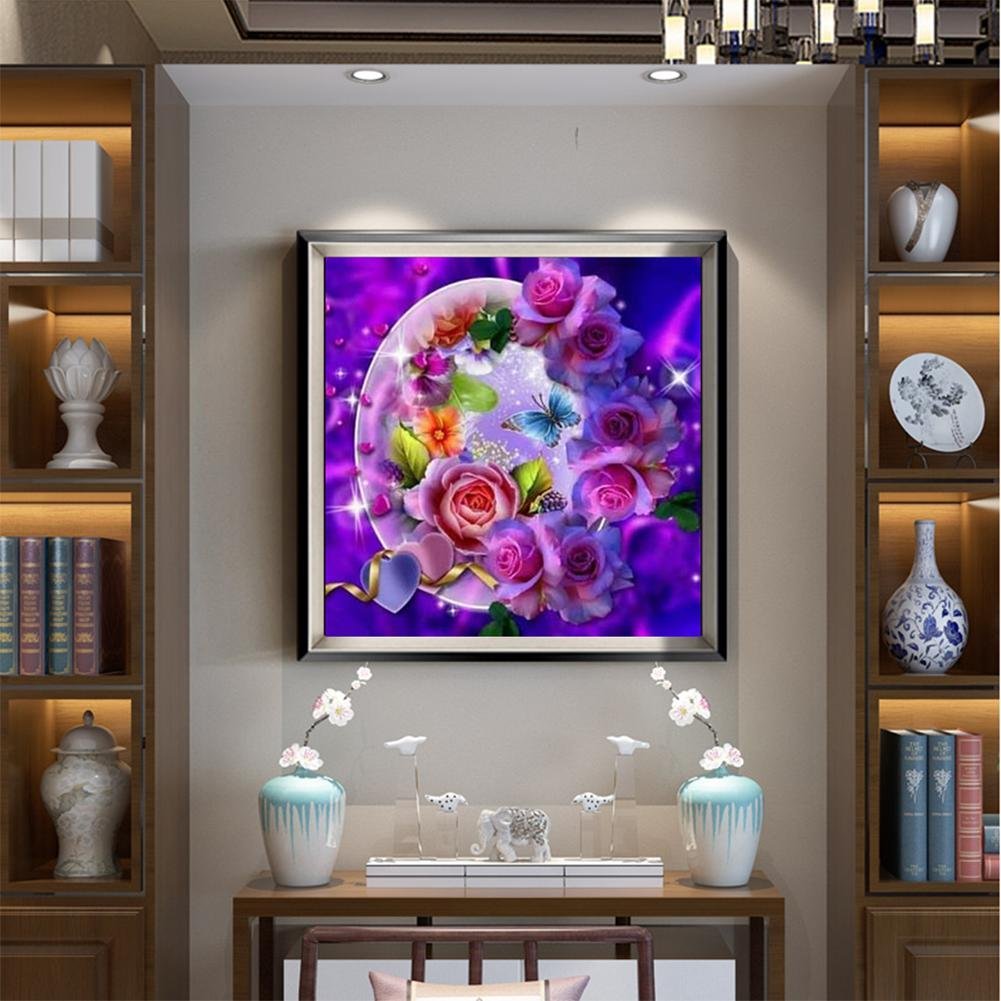 Diamond Painting - Full Round - Brilliant Flowers
