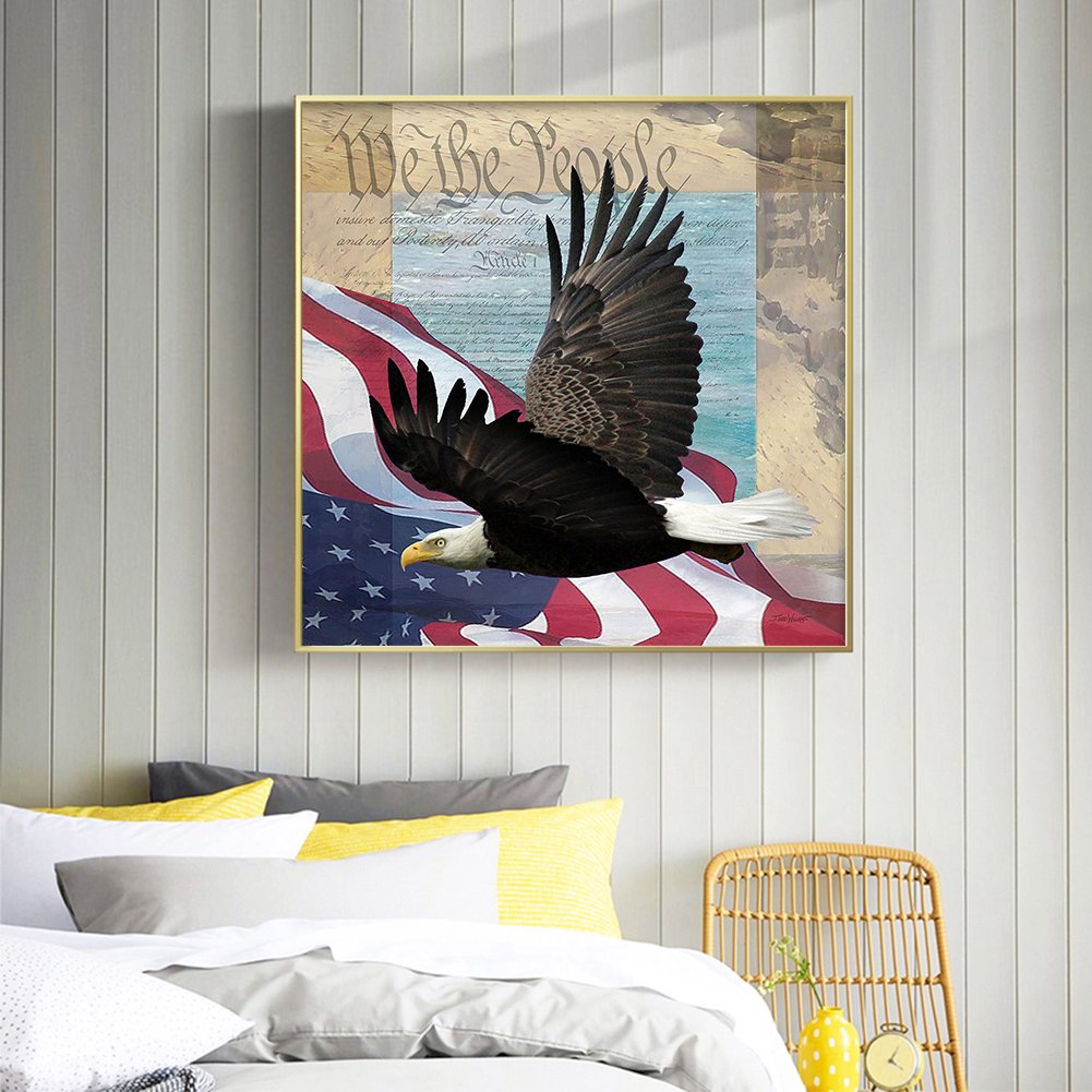Diamond Painting - Full Round - Eagle B