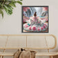 Diamond Painting - Full Round / Square - Girl In Rose Evening Dress