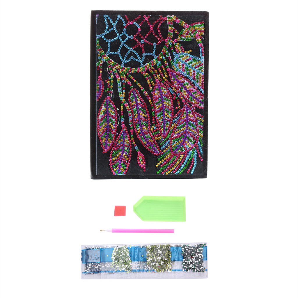 Diamond painting notebook |Feather
