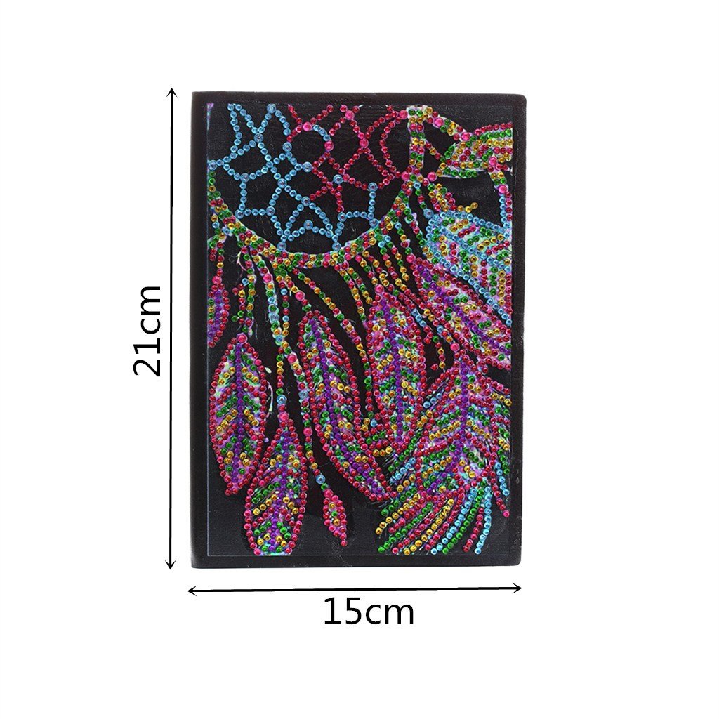 Diamond painting notebook |Feather