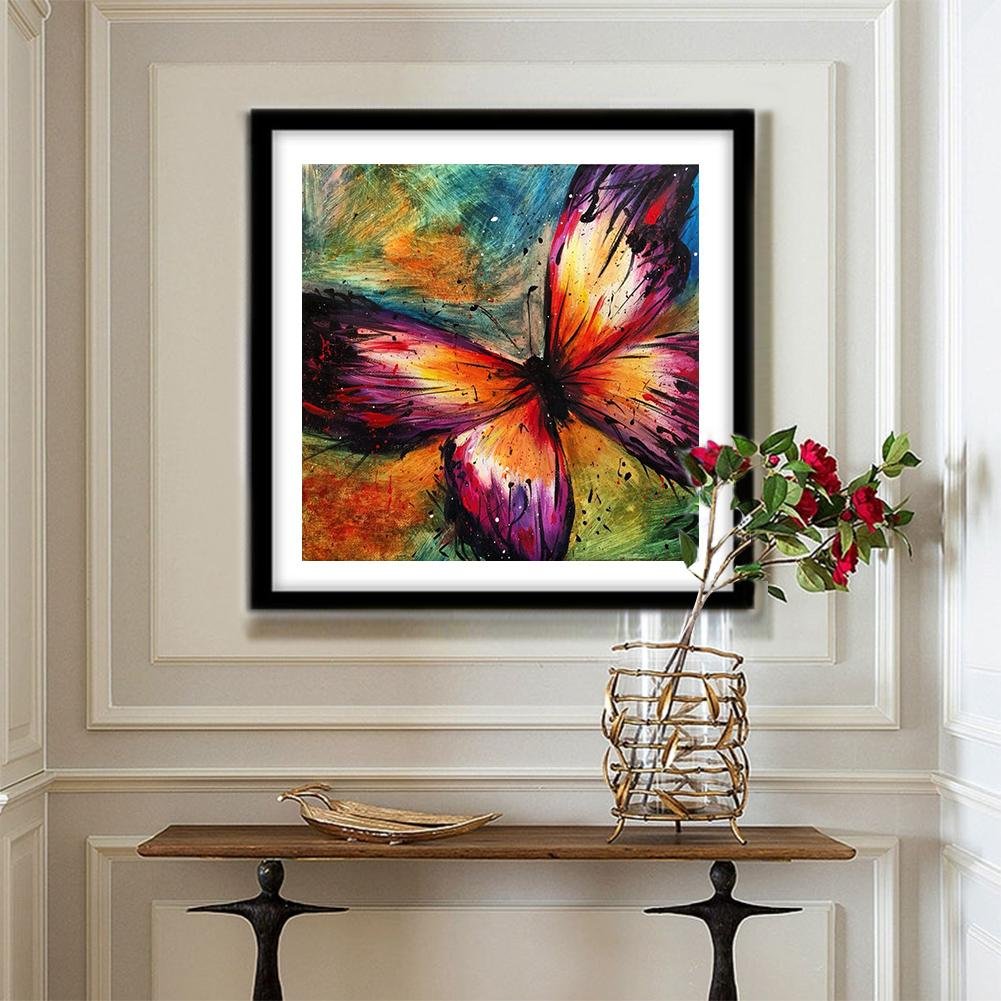 Diamond Painting - Full Round - Butterfly J