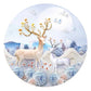 11ct Stamped Cross Stitch Bird And Deer(60*60cm)