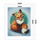 11ct Stamped Cross Stitch - Fox(36*46cm)