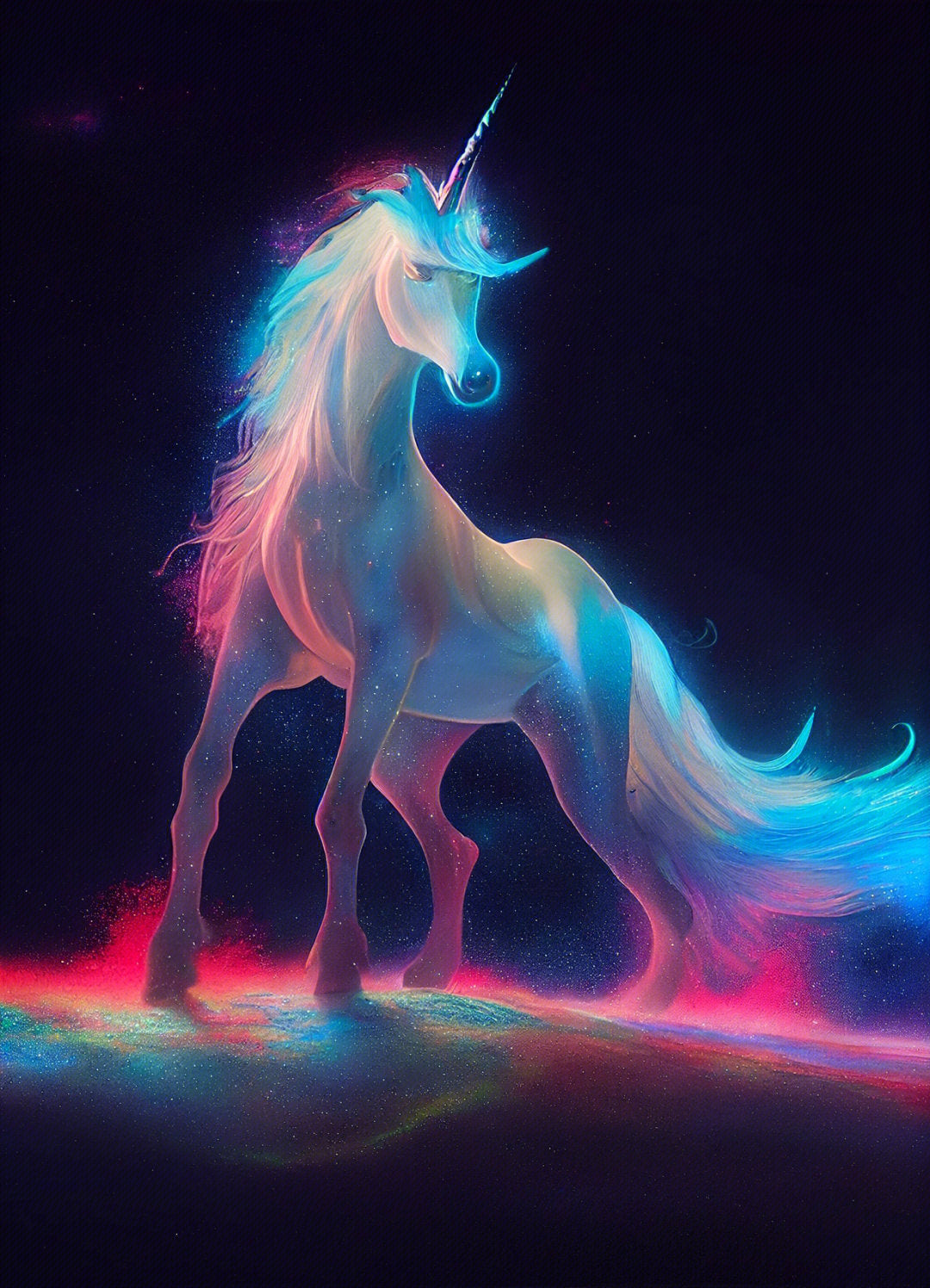 Horse | Full Round/Square Diamond Painting Kits 50x70cm 60x80cm