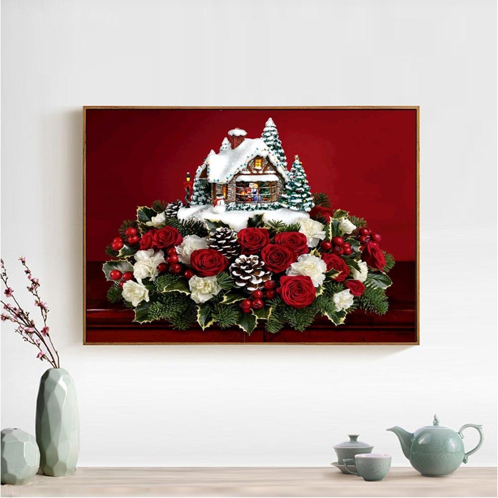Diamond Painting - Full Round - Rose House