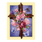 5D Diy Diamond Painting Kit Full Round Beads Rose in Cross