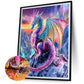 Diamond Painting - Full Round / Square - Colorful Pterosaur