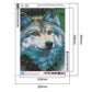 Diamond Painting - Full Round - Wolf 2