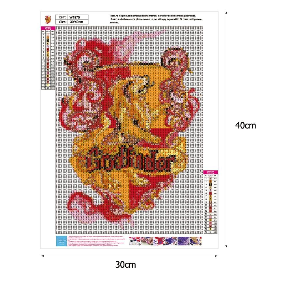 Diamond Painting - Full Round - Ctyffindor