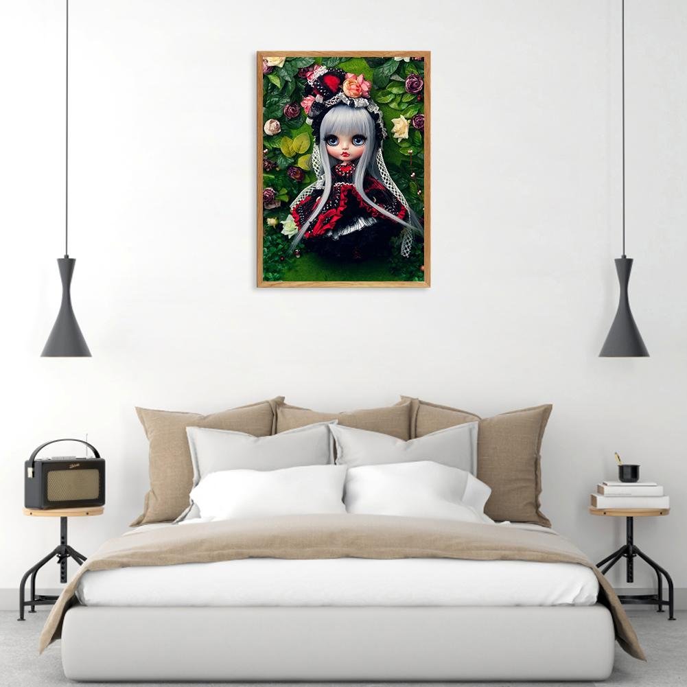 Diamond Painting - Full Round - Cool Girl Doll