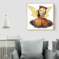 5D DIY Diamond Painting Kit - Full Round - Cute Big Eyes Doll E