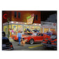 5D Diy Diamond Painting Kit Full Round Beads Bustling City