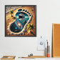 Diamond Painting - Full Round / Square - Foot Print View