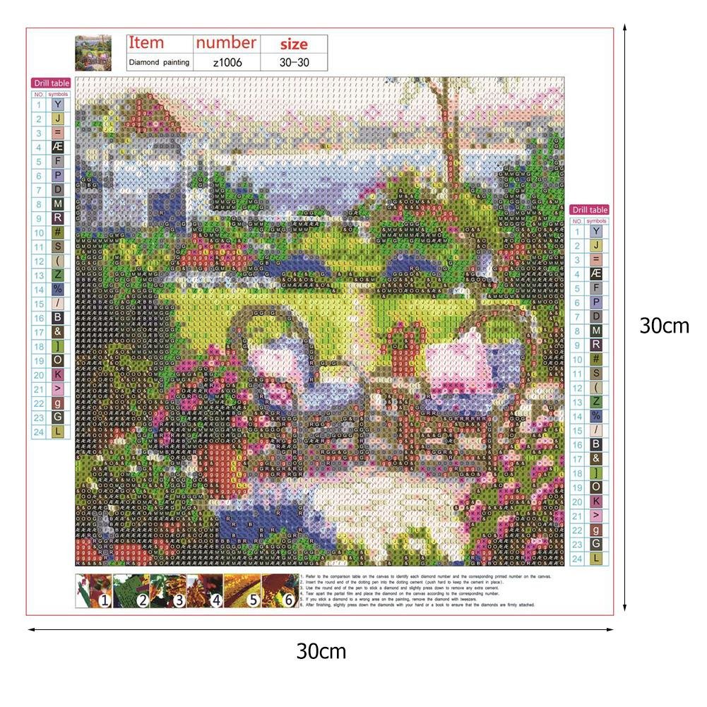 Diamond Painting - Full Round - Rattan Chair