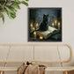 Diamond Painting - Full Round / Square - Black Cat Reads Book