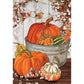 5D Diy Diamond Painting Kit Full Round Beads Pumpkin
