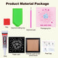 DIY Pearl Painting With Frame - Handmade Self-Adhesive Pearls - Heart (27*27cm) A