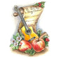 Diamond Paintings Art Full Drill Flower Musical Instrument