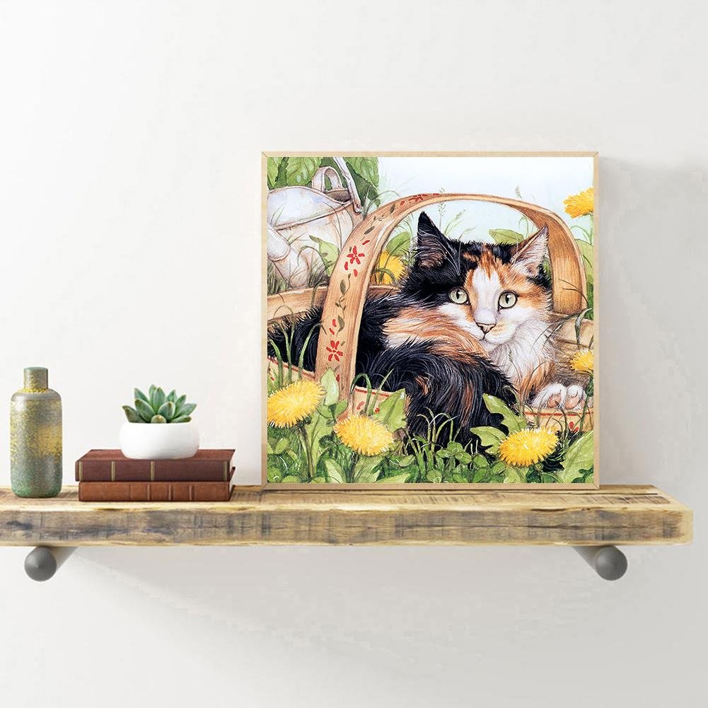 Diamond Painting - Full Round - Lovely Cat A