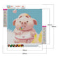 Diamond Painting - Full Round - Cartoon Pig