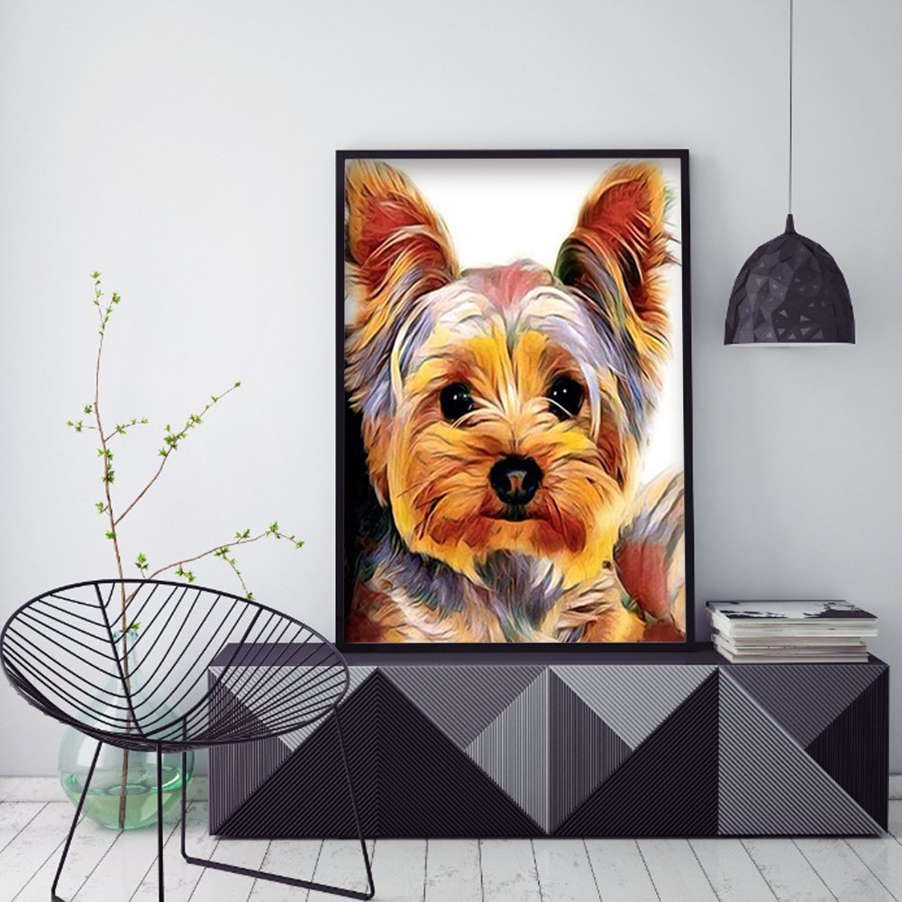 11CT Stamped Cross Stitch - Dog(36*46CM) B