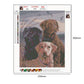 Diamond Painting - Full Round - Dogs B
