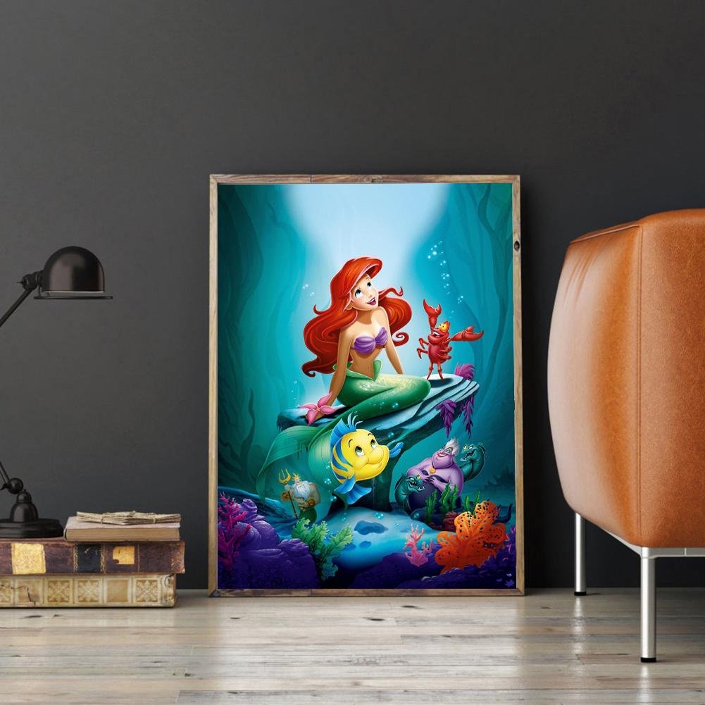 Diamond Painting - Full Round - Mermaid B Princess