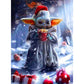 5D Diy Diamond Painting Kit Full Round Beads Cute Yoda