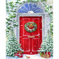 11ct Stamped Cross Stitch Christmas Gate (40*50cm)