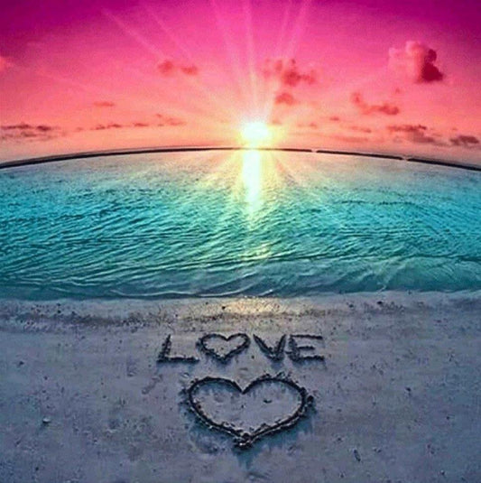 Diamond Painting - Full Round - Love Sea
