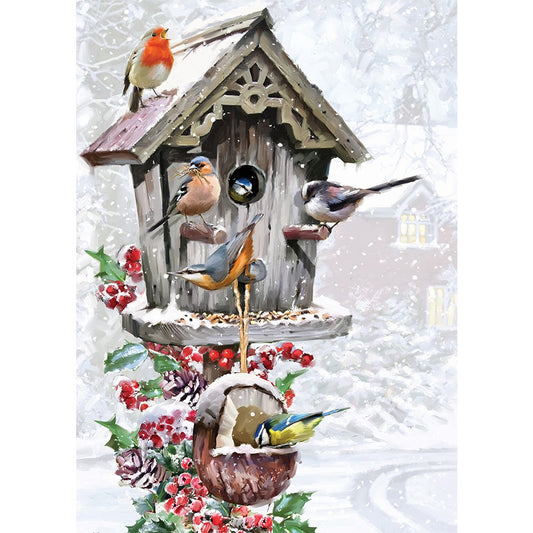 11ct Stamped Cross Stitch Birds House(40*56cm)