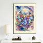 Diamond Painting - Full Square - Flower Butterfly