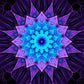 Diamond Painting - Partial Round - Mandala Flower
