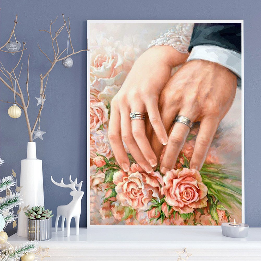 Diamond Painting - Full Round - Warm Hand