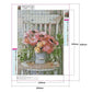 Diamond Painting - Full Round - Desk Flower