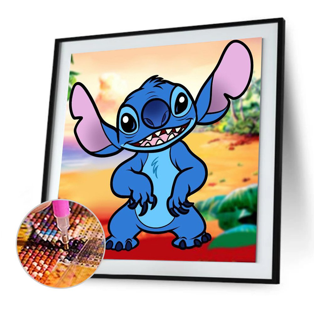 Stitch Dinsey Cartoon DIY 5D Diamond Dotz Kit