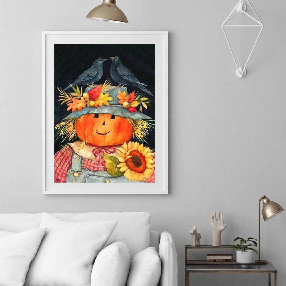 Diamond Painting - Full Round - Scarecrow A