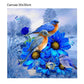 Diamond Painting - Partial Round - Blue Bird