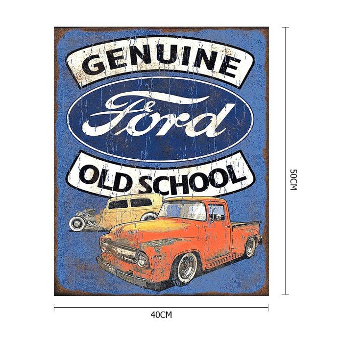 Automobile Painting By Numbers Artwork Oil Painting  