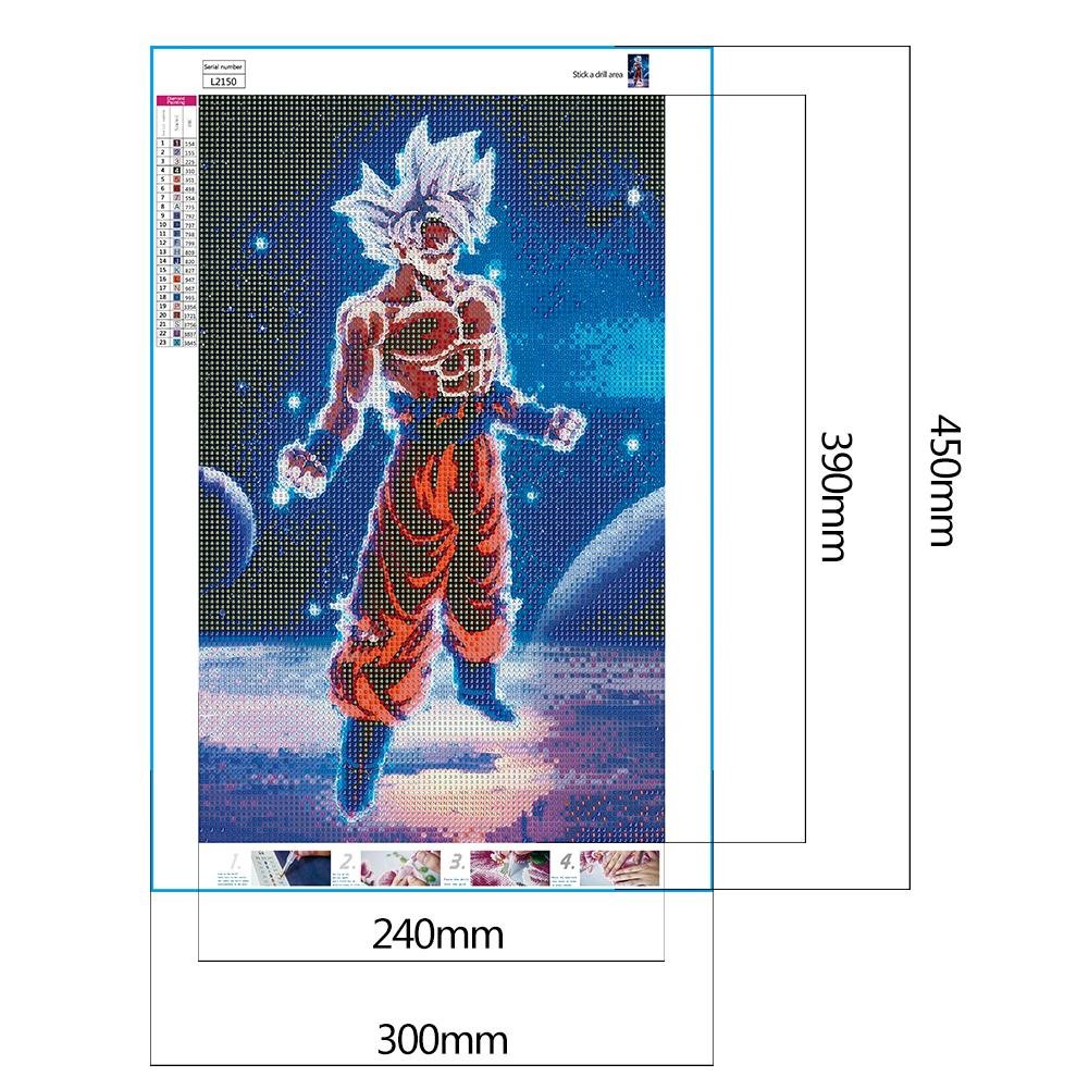 Diamond Painting - Full Round - Anime Character B