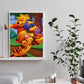 Diamond Painting - Full Round - Happy Bear