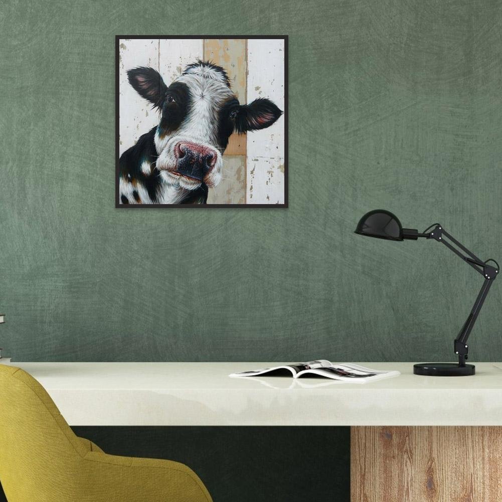 Diamond Painting - Full Round - Cow A
