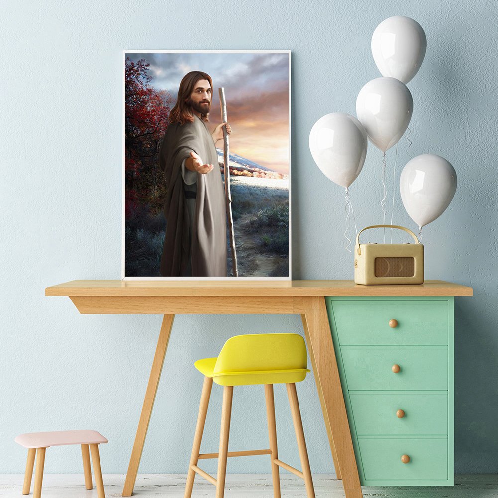 Diamond Painting - Full Round - Jesus Christ 6
