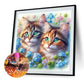 Diamond Painting - Full Round / Square - Little Two Cats